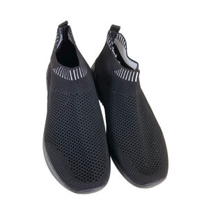 Dykhmate Work Footwear Walking Comfy Black Slip On Shoes 8